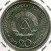 Монета ГДР 20 марок 1972 год.