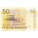 Банкнота Швеции 50 крон 2011 год.