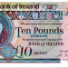Банкнота Ирландия 10 фунтов 2008 год.