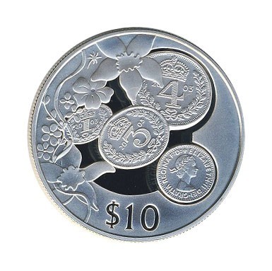 Восточные Карибы, 10 долларов 2003 год