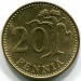 Монета Финляндия 20 пенни 1983 год.