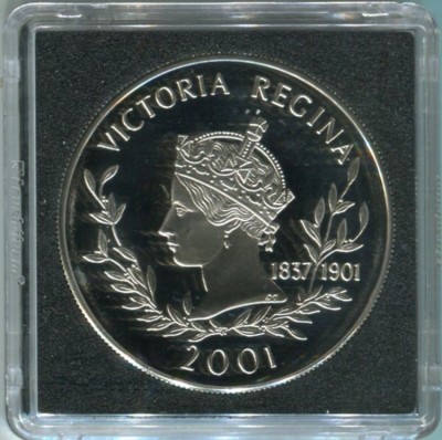 Фолклендские острова, 50 пенсов Королева Великобритании Виктория (1837-1901) 2001 г.