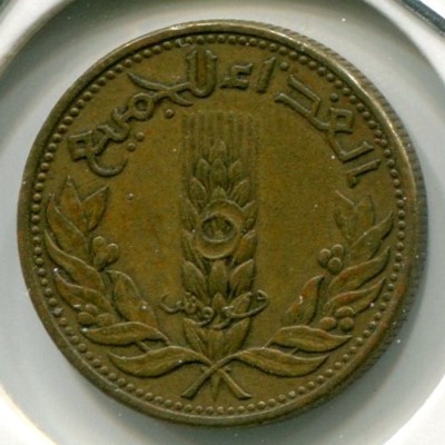 Монета Сирия 5 пиастров 1971 год. FAO