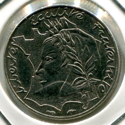 Монета Франция 10 франков 1986 год.