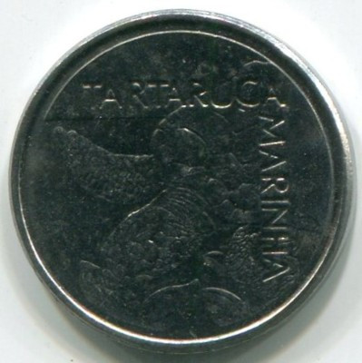 Монета Бразилия 500 крузейро 1992 год.