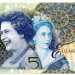 Банкнота Шотландия 5 фунтов 2002 год. 50 лет Правления королевы Елизаветы II.