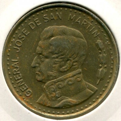 Монета Аргентина 100 песо 1980 год.