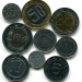 Алжир набор из 9-ти монет.