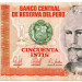 Банкнота Перу 50 инти 1987 год. 
