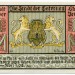 Банкнота город Йевер 1 марка 1922 год.
