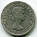 Монета Австралия 1 флорин 1956 год.