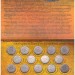 Буклет с монетами «ГОРОДА – СТОЛИЦЫ ГОСУДАРСТВ, ОСВОБОЖДЕННЫЕ СОВЕТСКИМИ ВОЙСКАМИ ОТ НЕМЕЦКО-ФАШИСТСКИХ ЗАХВАТЧИКОВ»