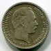 Монета Дания 10 эре 1884 год. Король Кристиан IX
