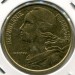 Монета Франция 50 сантимов 1962 год.