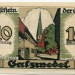 Банкнота город Зальцведель 10 пфеннигов 1921 год. 