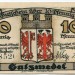 Банкнота город Зальцведель 10 пфеннигов 1921 год. 