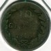 Монета Польша 10 грошей 1840 год. MW