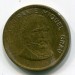 Монета Перу 10 сентимо 1987 год.