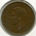 Монета Новая Зеландия 1 пенни 1952 год.