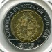 Монета Уругвай 10 песо 2015 год. Пума
