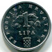 Монета Хорватия 1 липа 1995 год. FAO