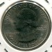 Монета США 25 центов 2016 год.
