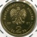 Монета Польша 2 злотых 2001 год. 100 лет со дня рождения Стефана Вышинского.