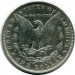Монета США 1 доллар 1888 год.
