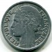 Монета Франция 2 франка 1948 год. B