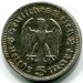 Монета Германия 5 рейхсмарок 1935 год. A