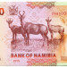 Банкнота Намибия 20 долларов 2015 г.