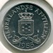 Монета Нидерландские Антилы 2-1/2 цента 1985 год.