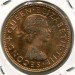 Монета Новая Зеландия 1/2 пенни 1965 год.