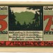 Банкнота Бад-Зудероде 75 пфеннигов 1921 год.
