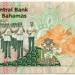 Банкнота Багамские острова 1 доллар 2008 год.