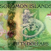 Банкнота Соломоновы острова 50 долларов 2013 год.