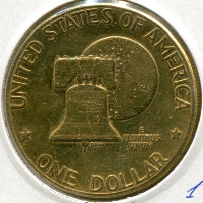 Монета США 1 доллар 1976 год.