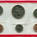 США годовой набор из 5-ти монет 1985 год. D