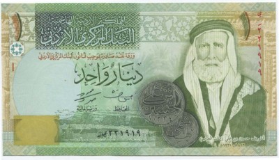 Иордания 1 динар 2011 г.