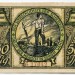 Банкнота город Рудольштадт 50 пфеннигов 1922 год.
