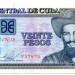 Банкнота Куба 20 песо 2013 год.