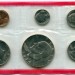 США годовой набор из 6-ти монет 1974 год. D