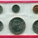 США годовой набор из 6-ти монет 1974 год. D