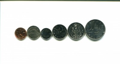 Канада набор 6 монет 1982 г.