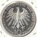 Германия 10 марок 1988 г. 100 лет со дня смерти Карла Фридриха Цейса F