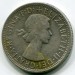 Монета Австралия 1 флорин 1954 год. Королевский визит в Австралию.