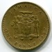 Монета Ямайка 1 пенни 1967 год.