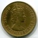 Монета Ямайка 1 пенни 1967 год.