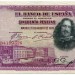 Банкнота Испания 50 песет 1928 год.