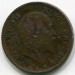 Монета Индия 1/4 анны 1906 год. Король Эдуард VII
